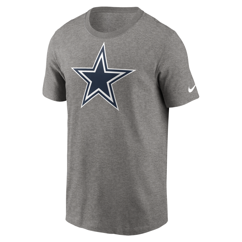 Playera Nike Gris Dallas Cowboys  Logo Essential
