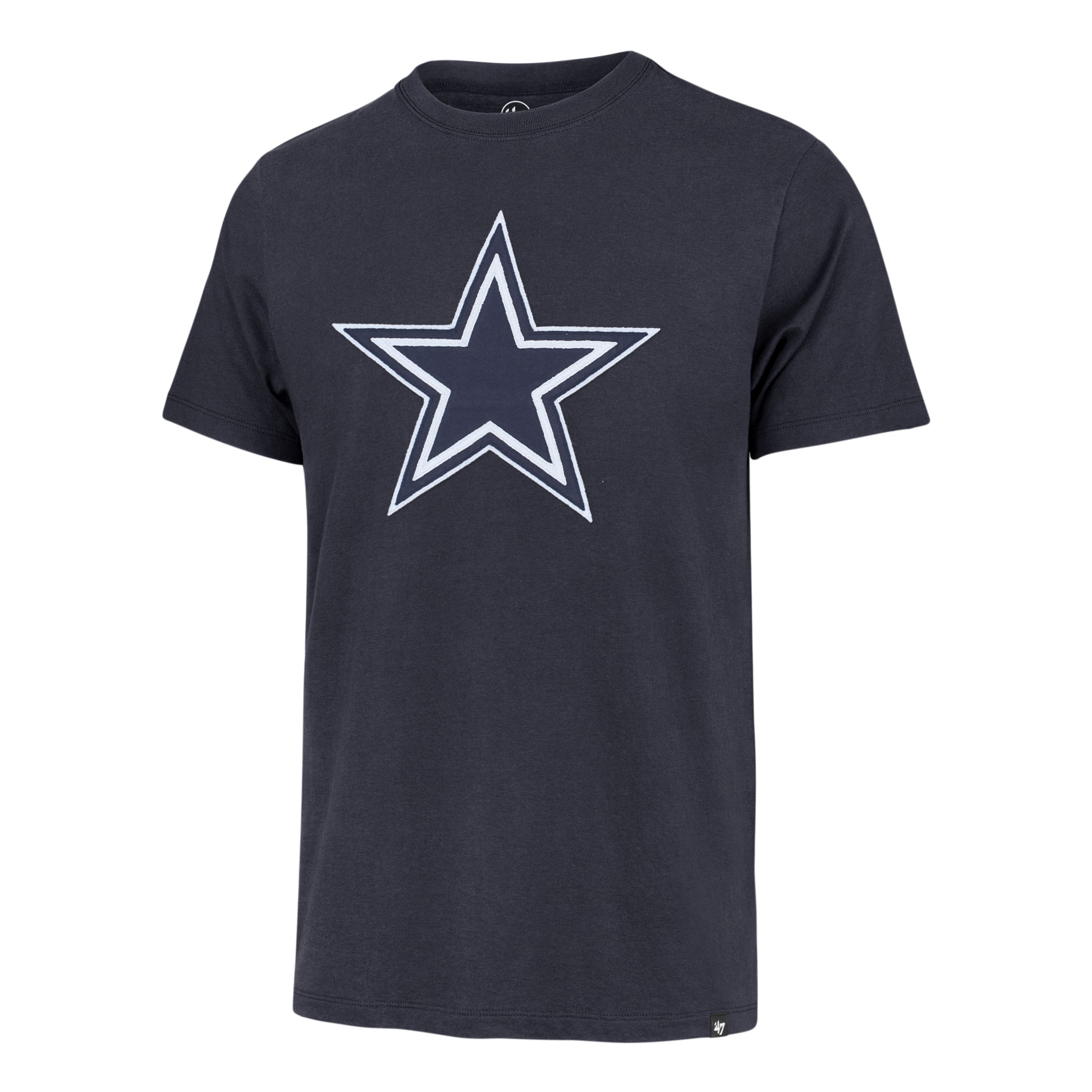 Playera Dallas Cowboys '47 Brand Franklin Logo Azul Vintage