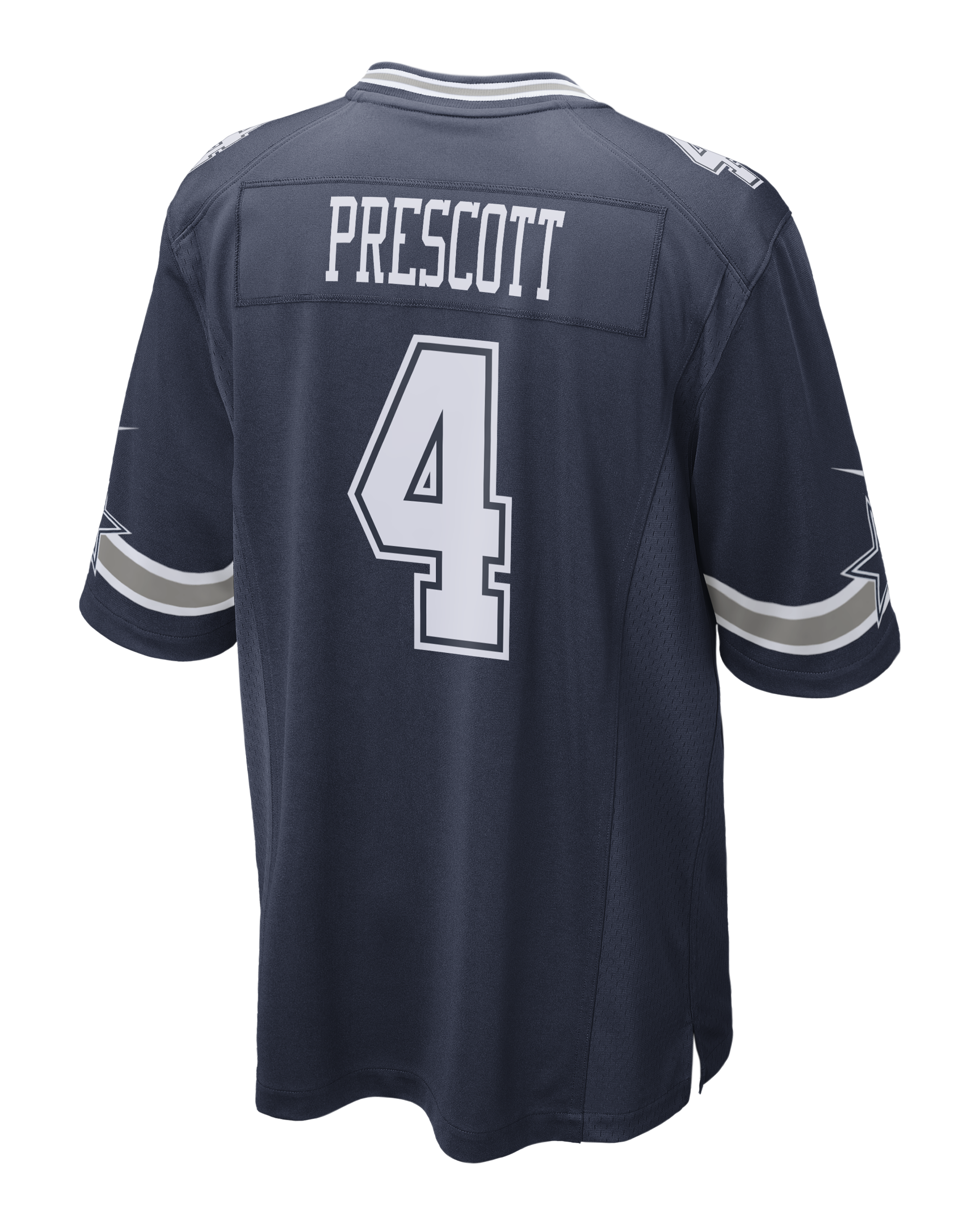 Jersey Nike Dallas Cowboys  Game Dak Prescot Azul Marino