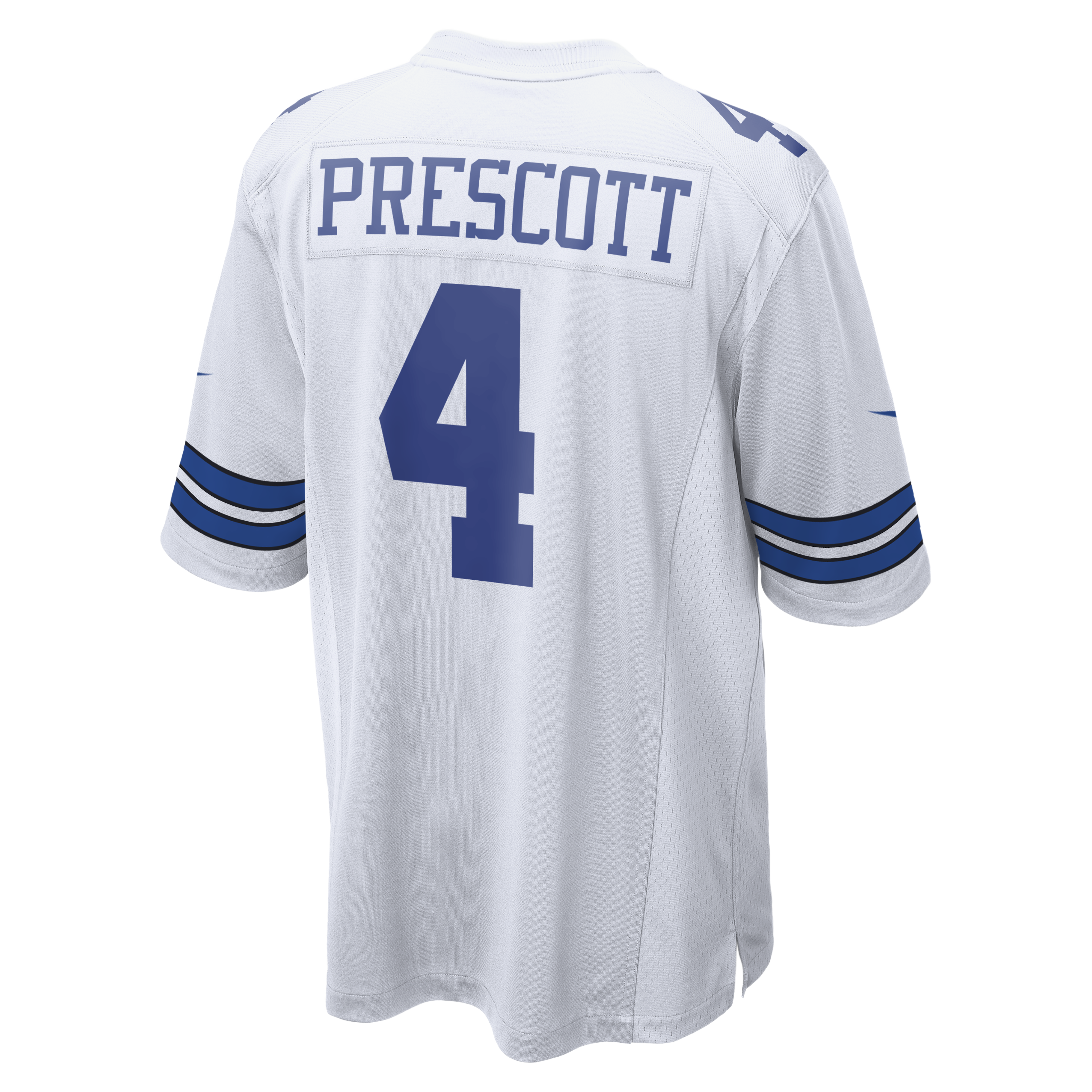 Jersey Nike Blanco Dallas Cowboys  Game Dak Prescott