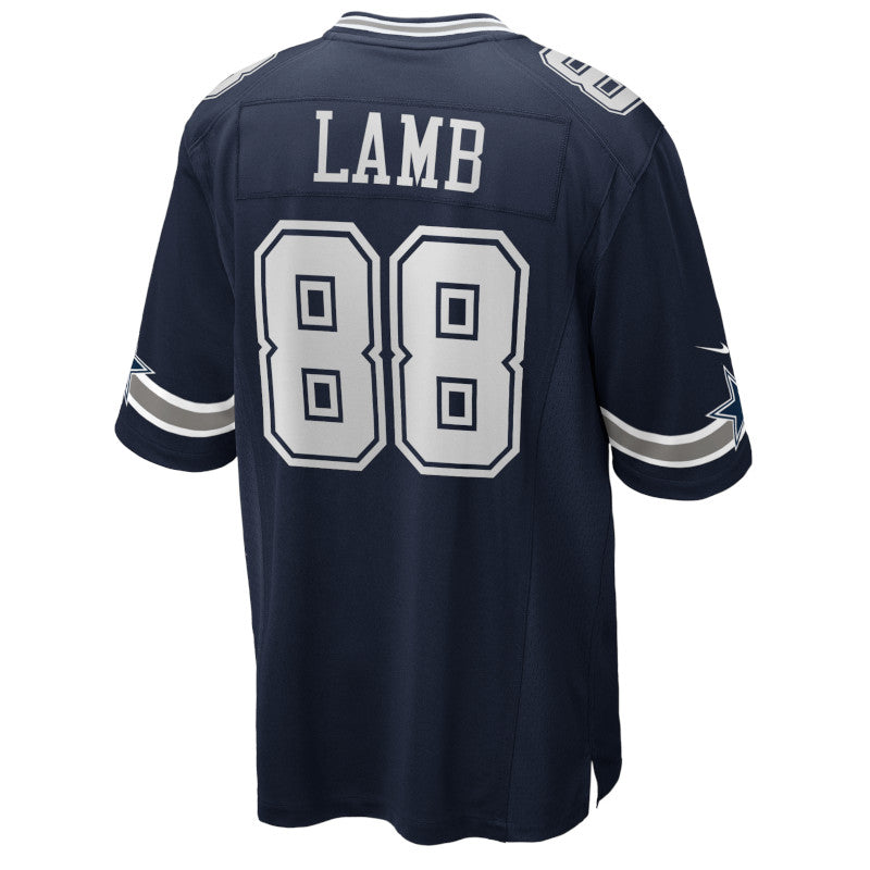 NFL Dallas Cowboys (CeeDee Lamb) Jersey de fútbol americano Game para hombre