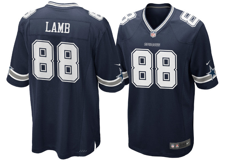 NFL Dallas Cowboys (CeeDee Lamb) Jersey de fútbol americano Game para hombre