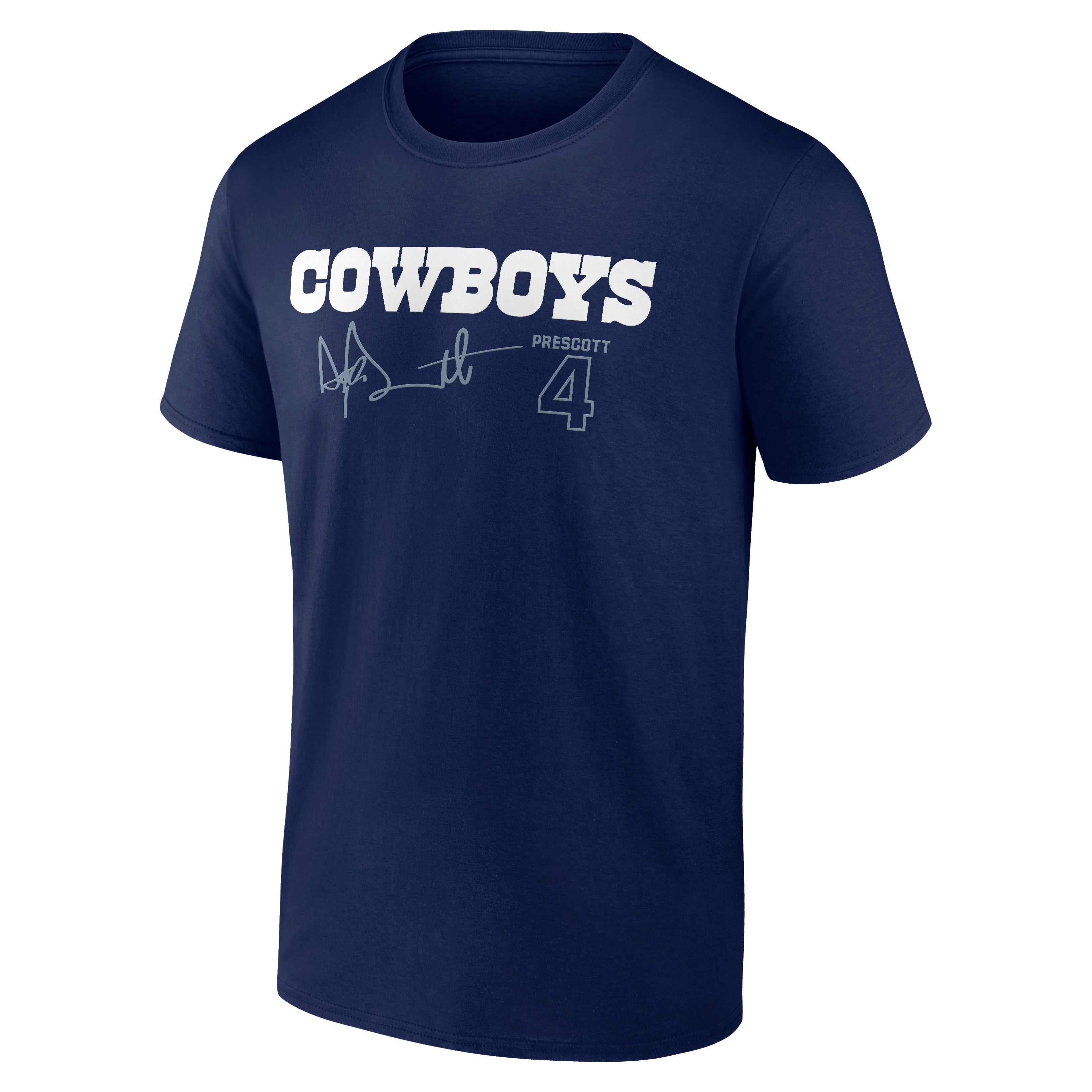 Playera Dallas Cowboys Dak Prescott 4 – Edición Firmada