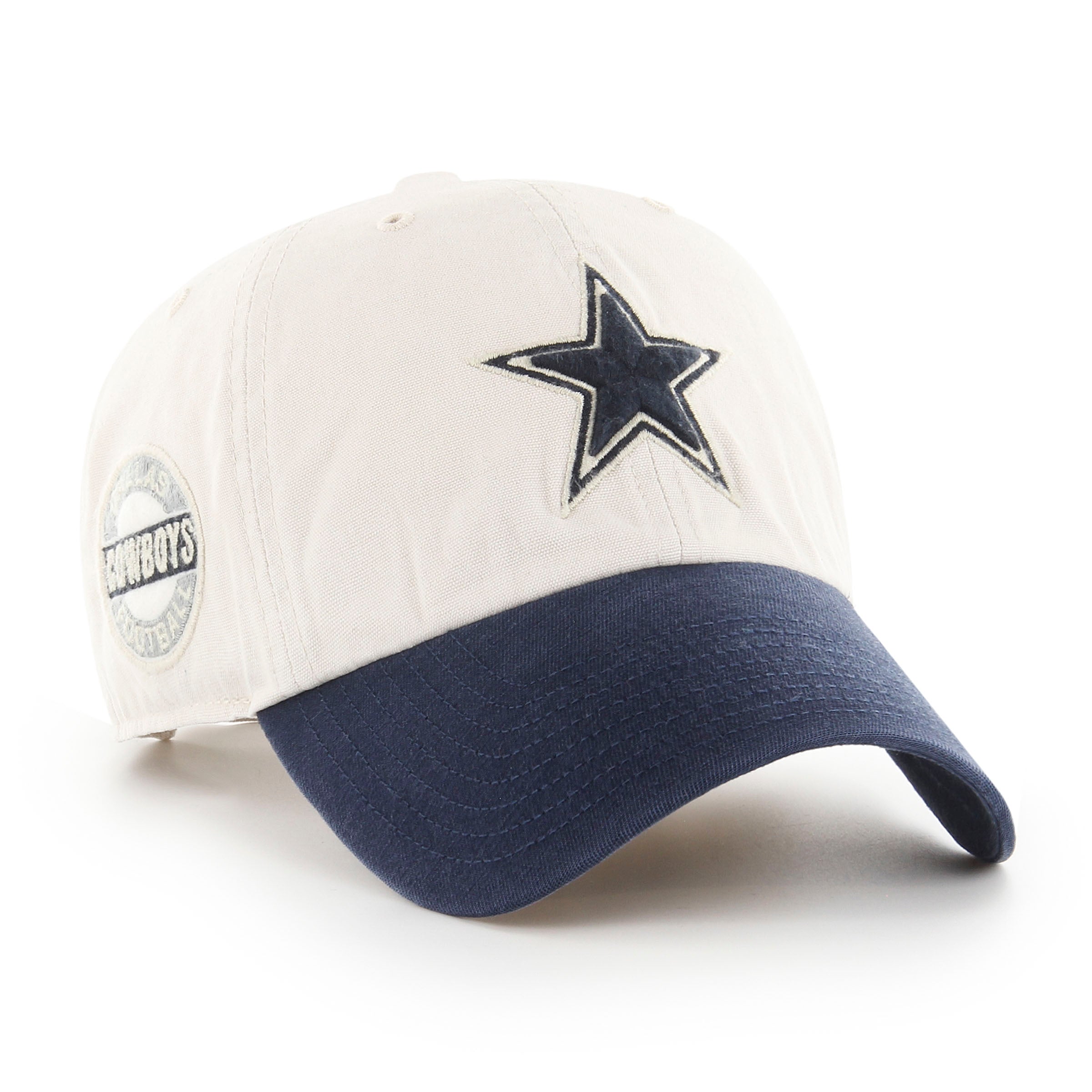 Gorra Dallas Cowboys Vintage '47 Brand – Visera Azul Marino / Corona Beige