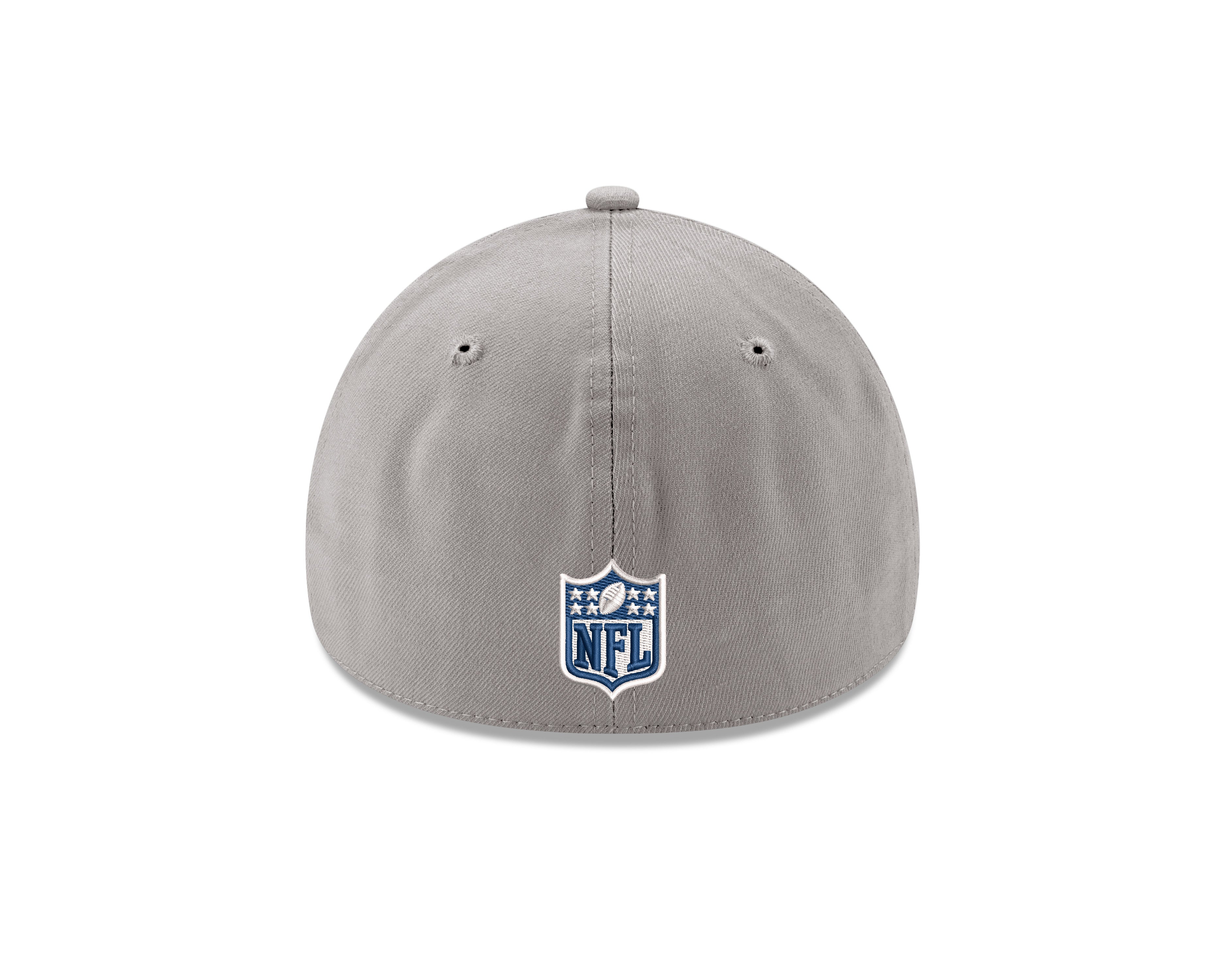 Gorra Gris Dallas Cowboys New Era 39THIRTY Stretch Fit