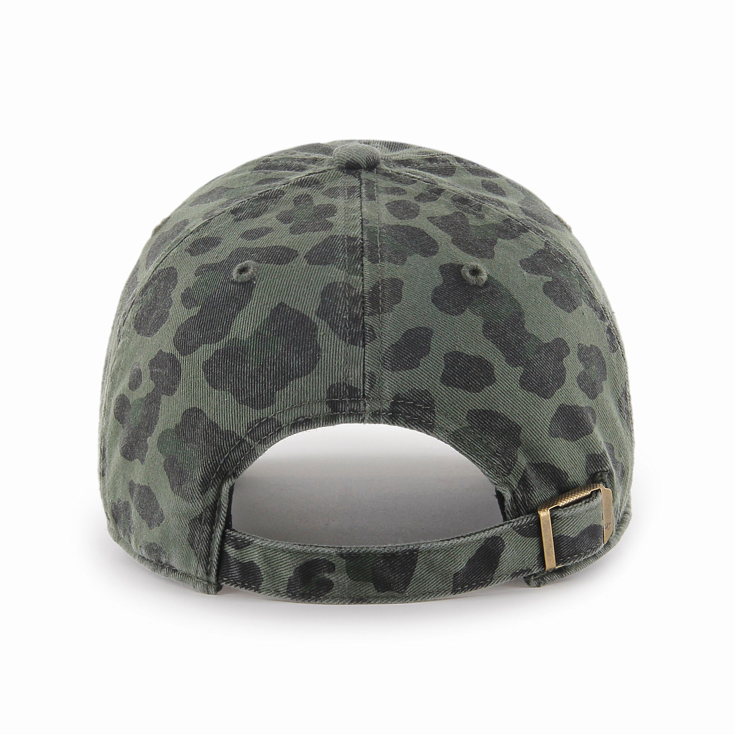 Gorra Verde Militar Dallas Cowboys '47 Brand Leopard Print