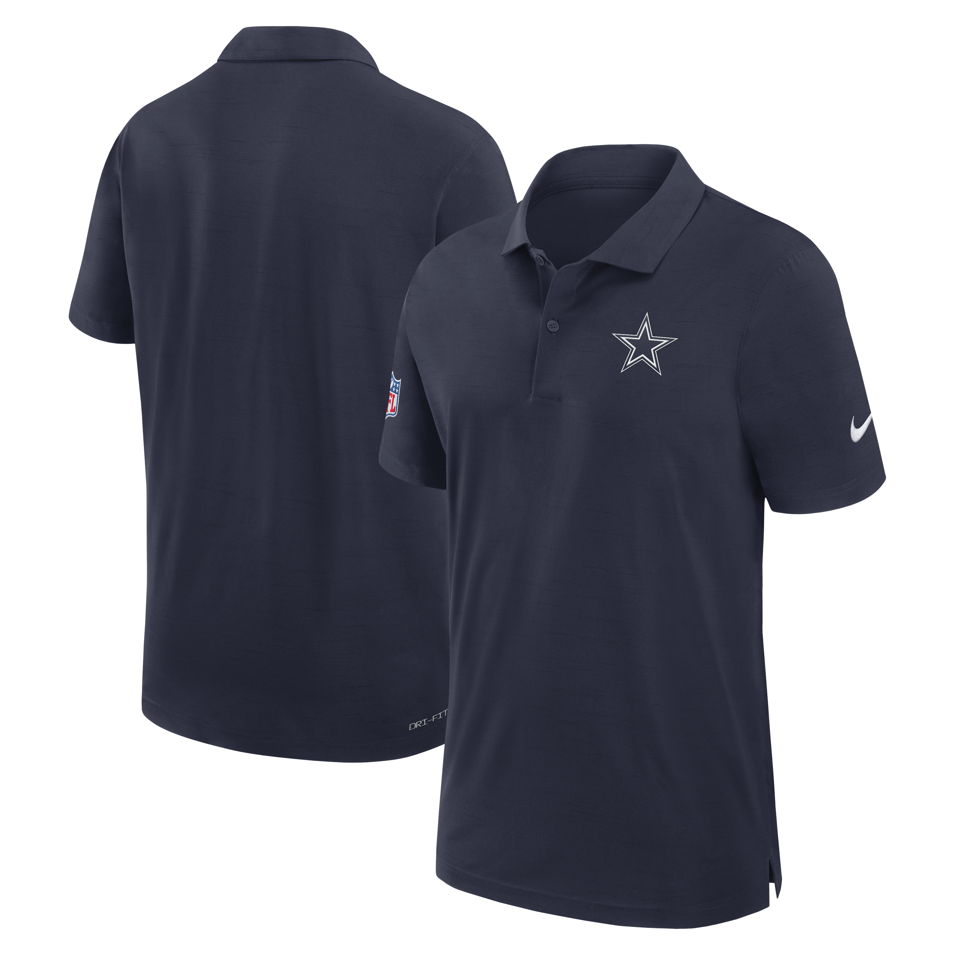 Polo Nike Dallas Cowboys  Sideline Coach Dri-FIT Azul Marino