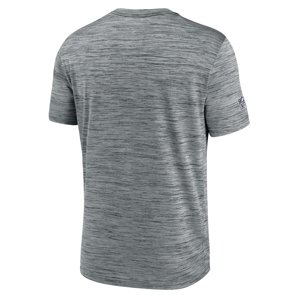 Playera Nike Dallas Cowboys  Legend Sideline Performance Gris Jaspeado