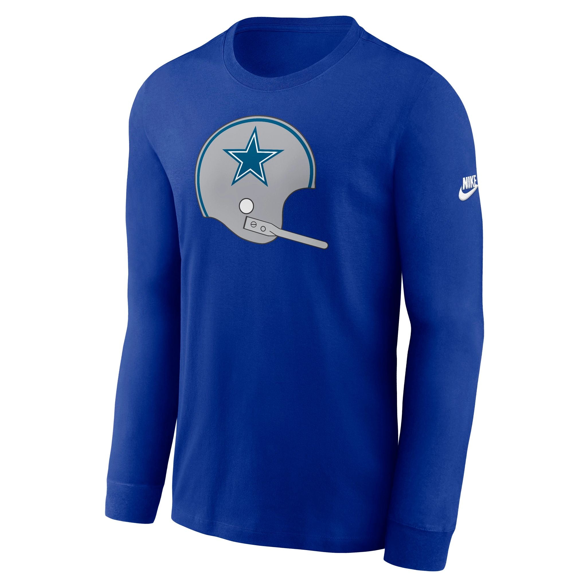 Playera Nike Manga Larga Dallas Cowboys Helmet  Hombre