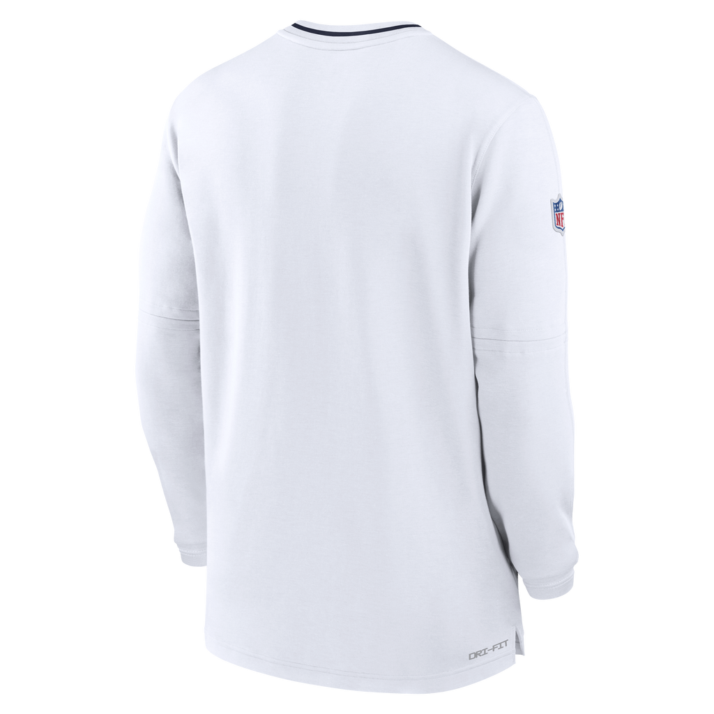 Playera Nike Manga Larga Dallas Cowboys  Sideline Coaches Half-Zip