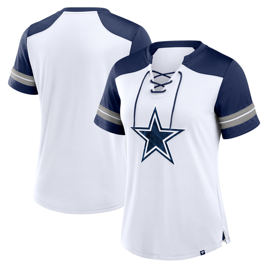 Jersey Fanatics Dallas Cowboys Mujer  Fashion Blanco