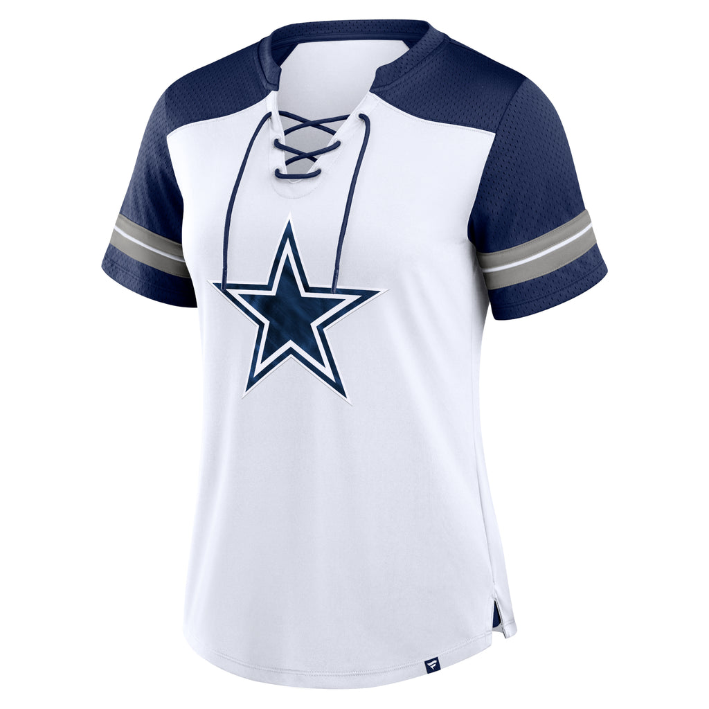 Jersey Fanatics Dallas Cowboys Mujer  Fashion Blanco