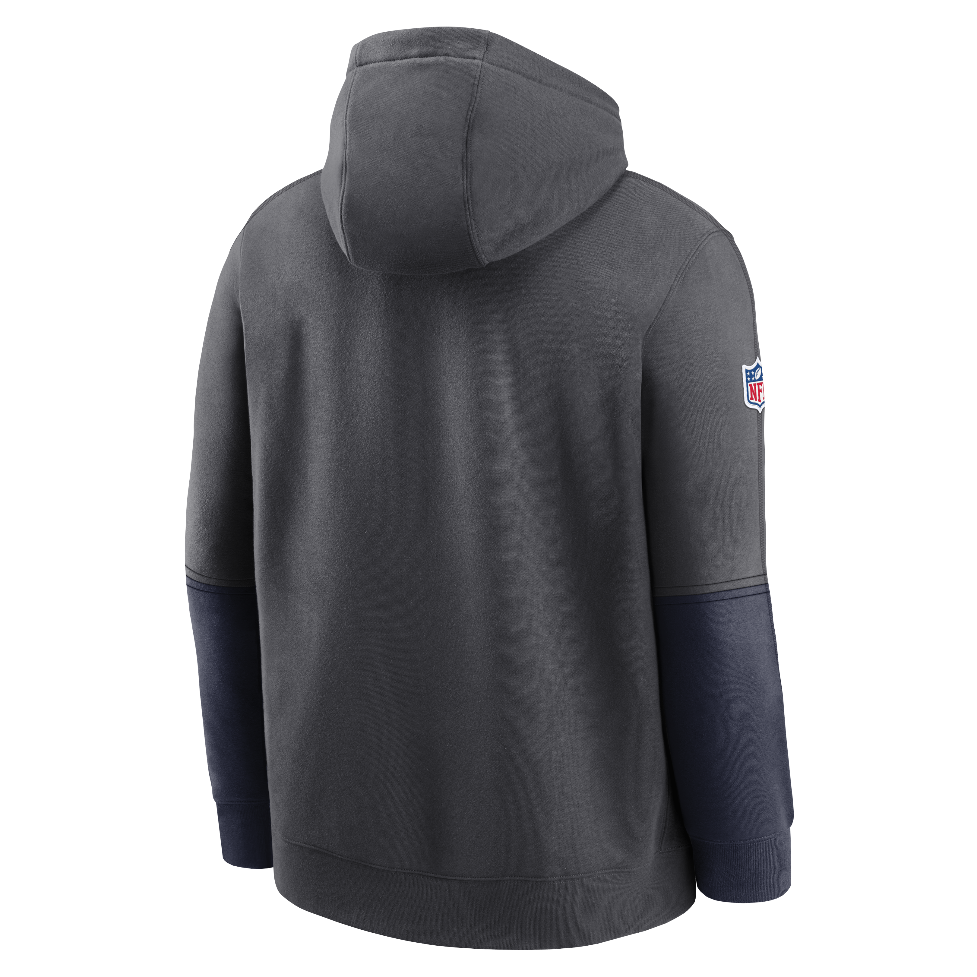 Sudadera Dallas Cowboys Nike Icon Logo Colorblock Hoodie  Gris/Marino