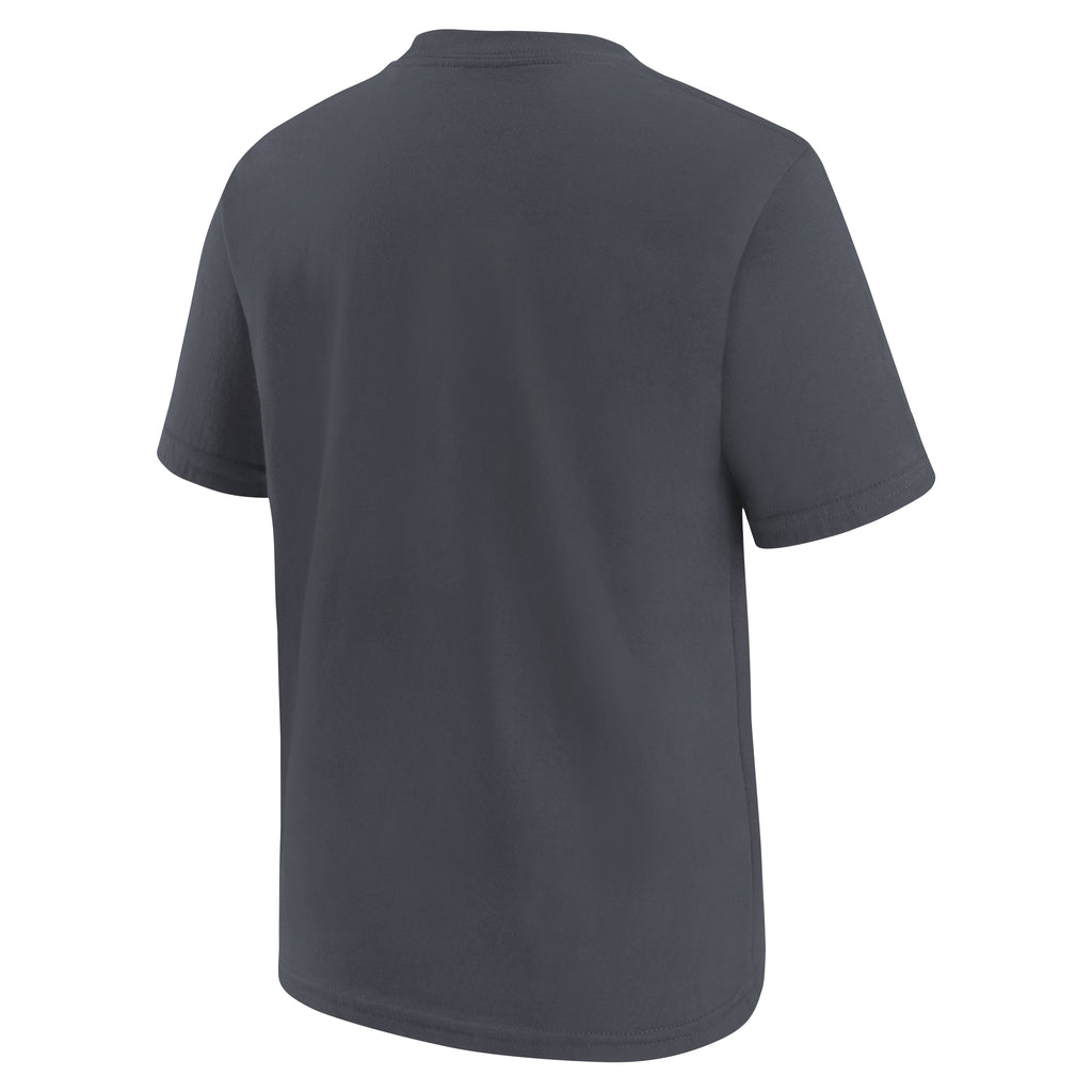 Playera Juvenil Dallas Cowboys Nike Logo Essential  Gris Oscuro