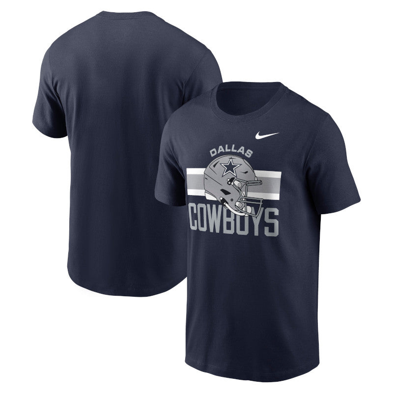Camiseta juvenil Nike azul marino del equipo Dallas Cowboys
