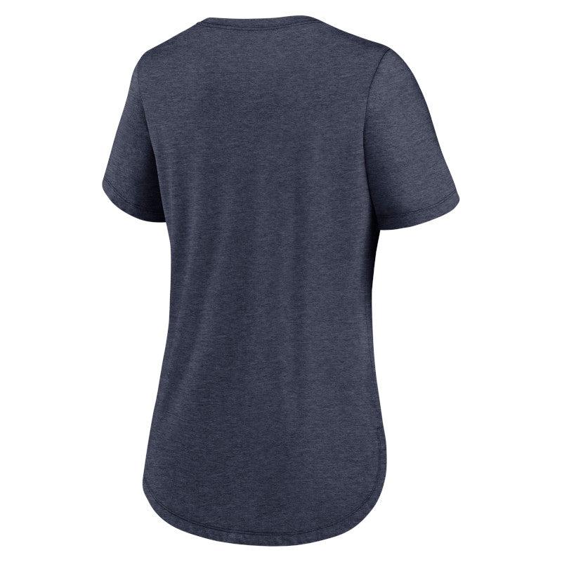 Camiseta Nike azul marino de los Dallas Cowboys Primetime Tri-Blend para mujer