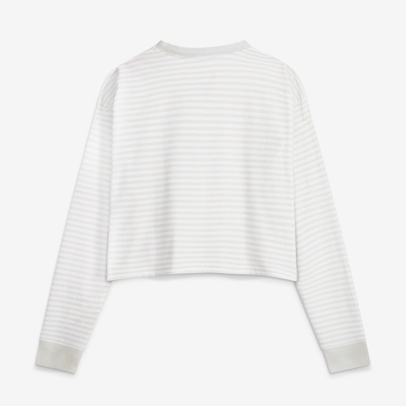 Camiseta corta de corte holgado Nike para mujer, de los Dallas Cowboys, en color blanco