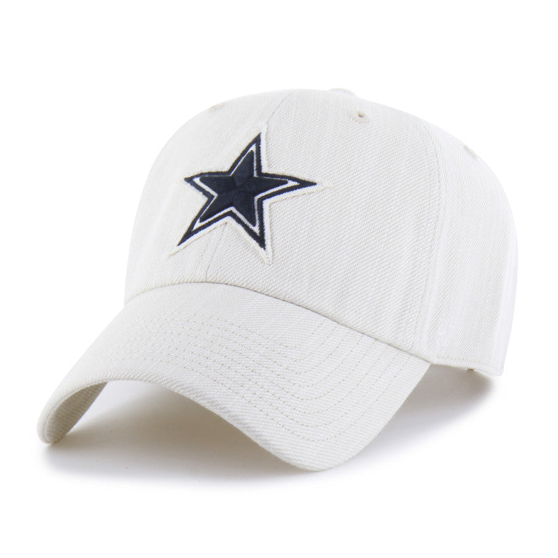 Gorra ajustable Carhartt x '47 de los Dallas Cowboys, sin teñir, color natural.