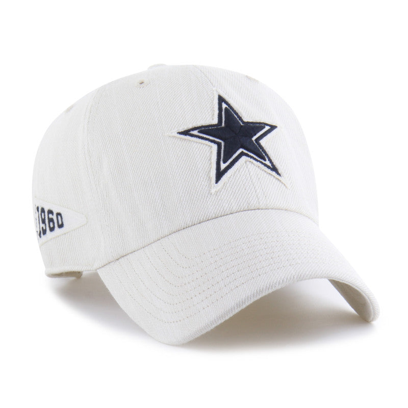 Gorra ajustable Carhartt x '47 de los Dallas Cowboys, sin teñir, color natural.