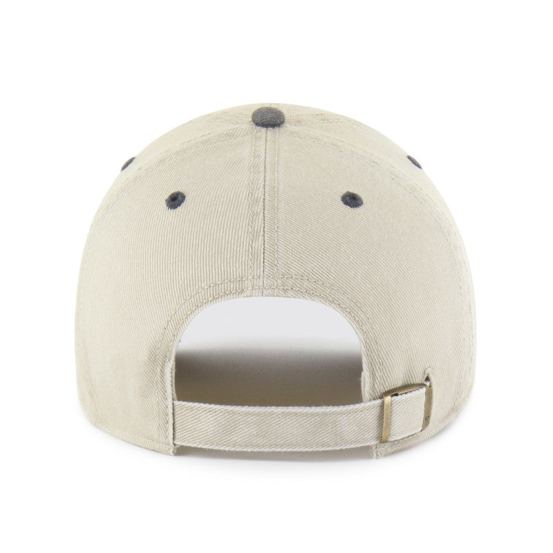 Dallas Cowboys '47 Logo Line Clean Up Adjustable Hat - Natural/Charcoal