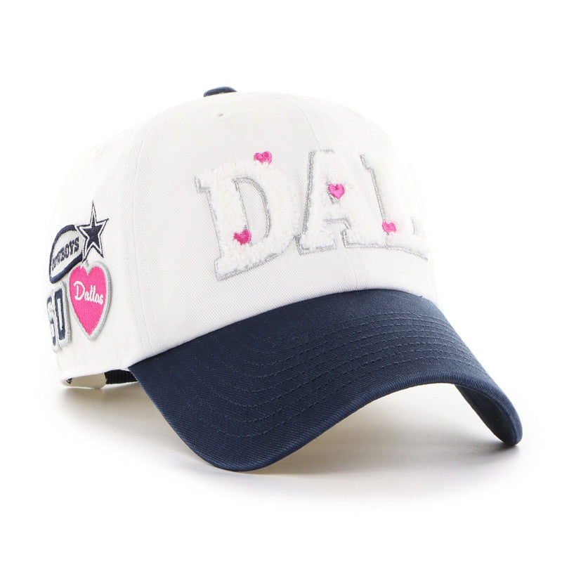 Gorra visera curva correa ajustable casual Trendy Badge para mujer