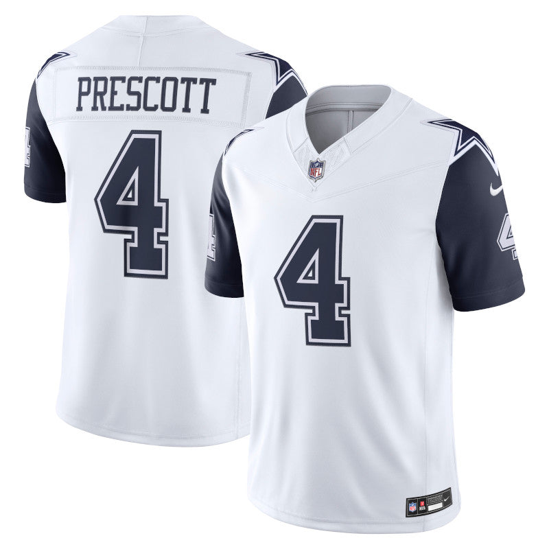 Hombre Nike Dak Prescott Blanco Dallas Cowboys Color Rush Legend Player Jersey
