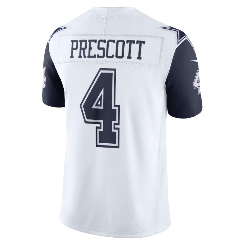 Hombre Nike Dak Prescott Blanco Dallas Cowboys Color Rush Legend Player Jersey