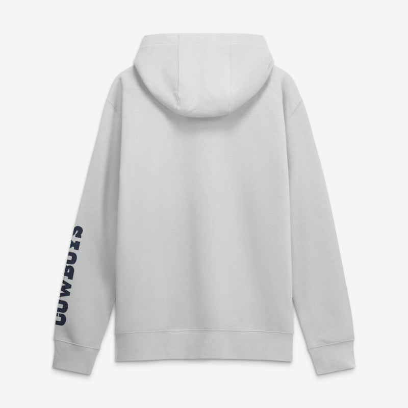 Dallas Cowboys Club Sudadera con gorro Nike de la NFL de cierre completo para hombre