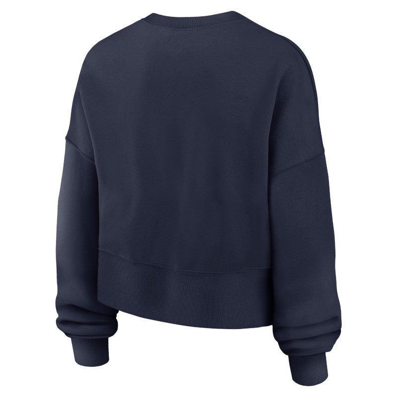 Sudadera de felpa extragrande Primetime Phoenix de los Dallas Cowboys de Nike para mujer en color azul.